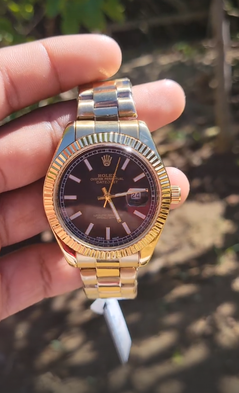 ROLEX FUNDO DE VIDRO ⌚