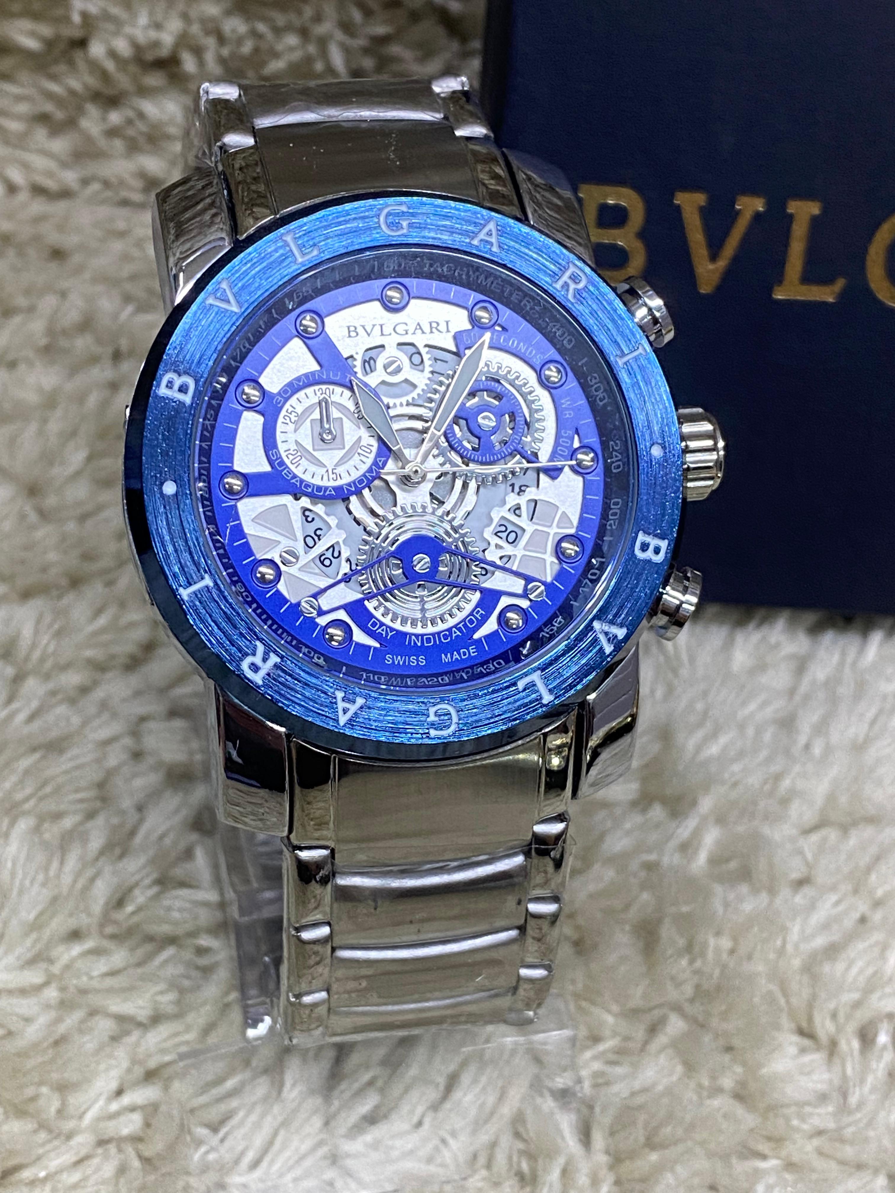 BVLGARI 1° LINHA SÉRIE OURO ⌚