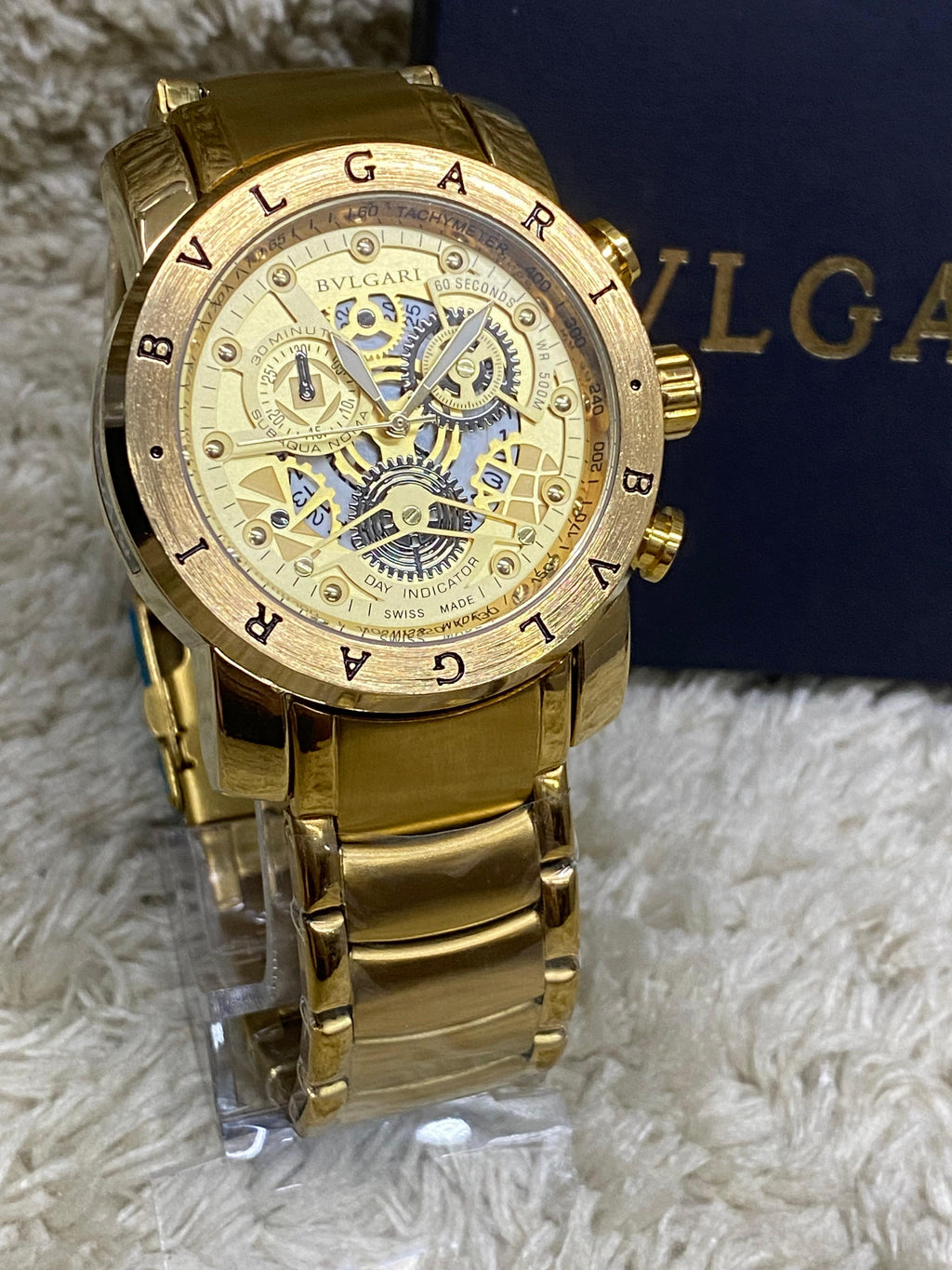 BVLGARI 1° LINHA SÉRIE OURO ⌚